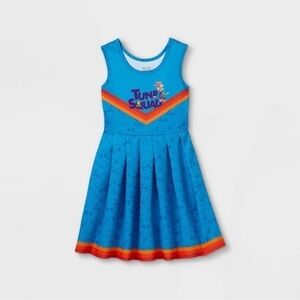 Girls looney tunes space jam jersey Aline crosplay dress XL